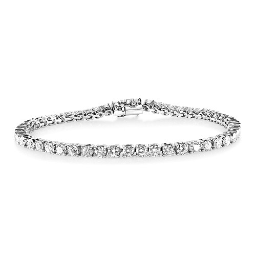 Finesse 4 Claw Diamond Tennis Bracelet